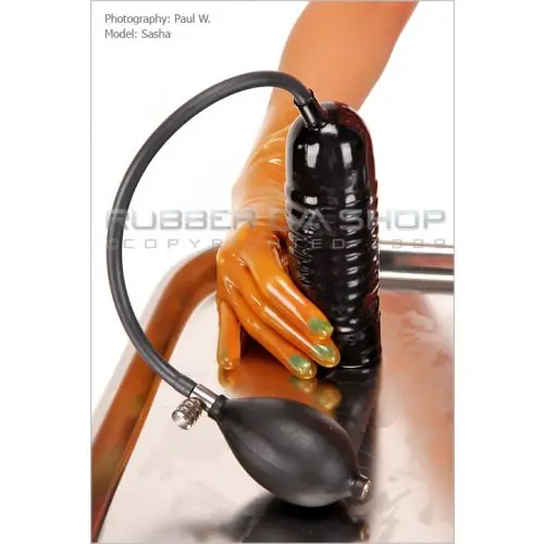 Inflatable Rubber Cock Sheath