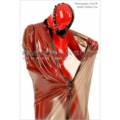 Zip Front Rubber Body Bag