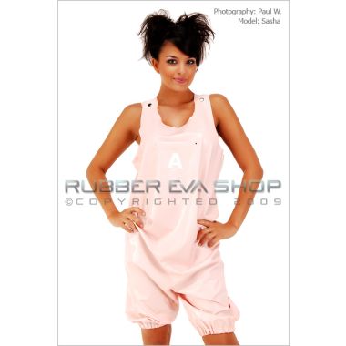 Rubber Romper Shorts