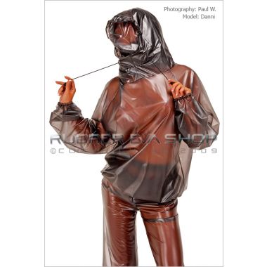 Plastic Hooded Breathplay Top