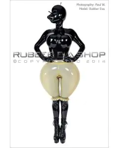 Inflatable Frilly Rubber Bloomers
